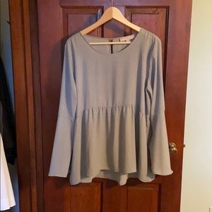 Loft Bell Sleeve Top